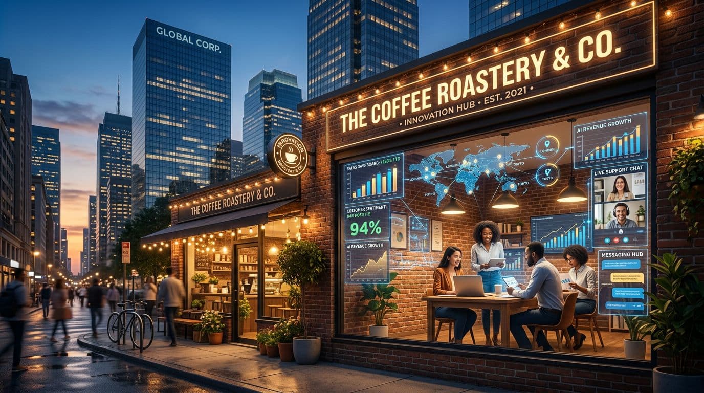 How Small Businesses Are Using AI to Compete with Enterprise Sales Teams