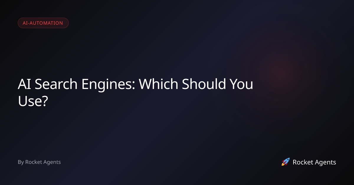 AI Search Engines: Which Should You Use? | Rocket Agents | Rocket ...